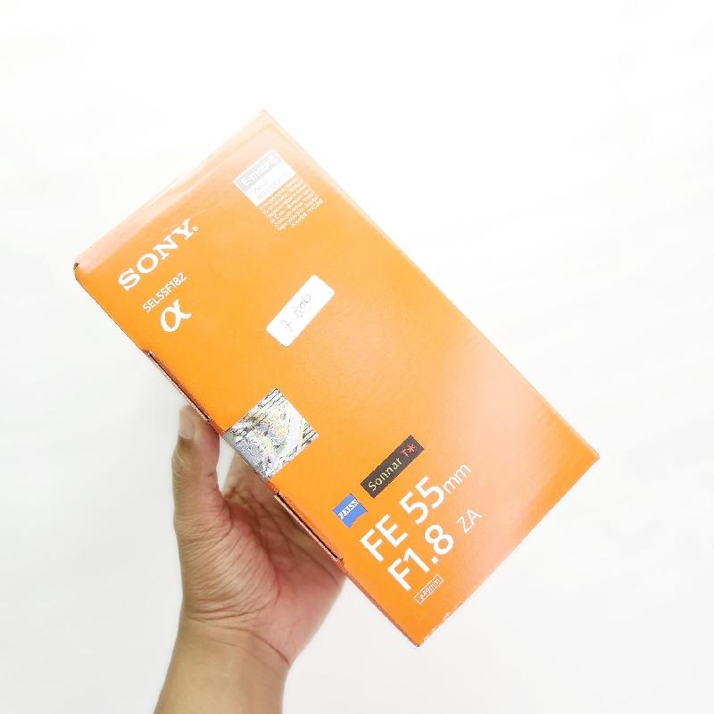 Foto NEW / BARU LENSA SONY FE 55mm f1.8 ZA T* LENGKAP BOX ke-1