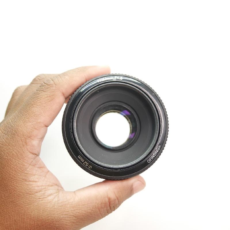Foto LENSA YONGNUO 50mm f1.8 for CANON kode 4736 ke-3