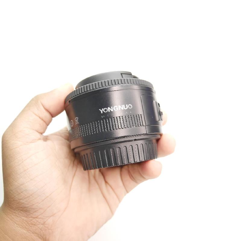 Foto LENSA YONGNUO 50mm f1.8 for CANON kode 6679 ke-2
