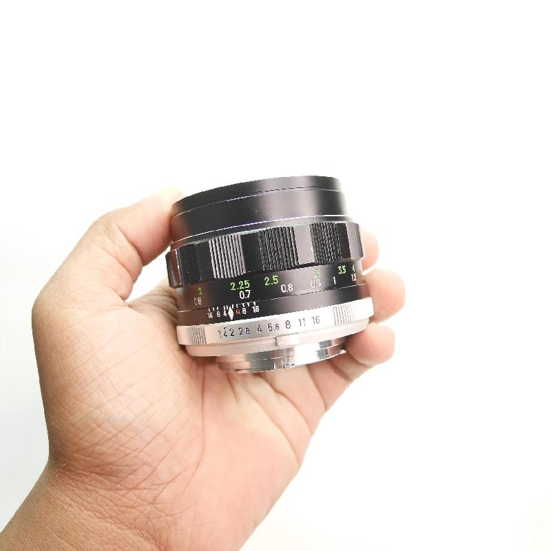 Foto LENSA MINOLTA MC ROKKOR PF 58mm f1.4 kode 5640