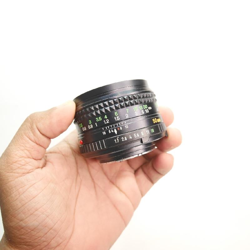 Foto LENSA MINOLTA MD ROKKOR 50mm f1.7 kode 0063