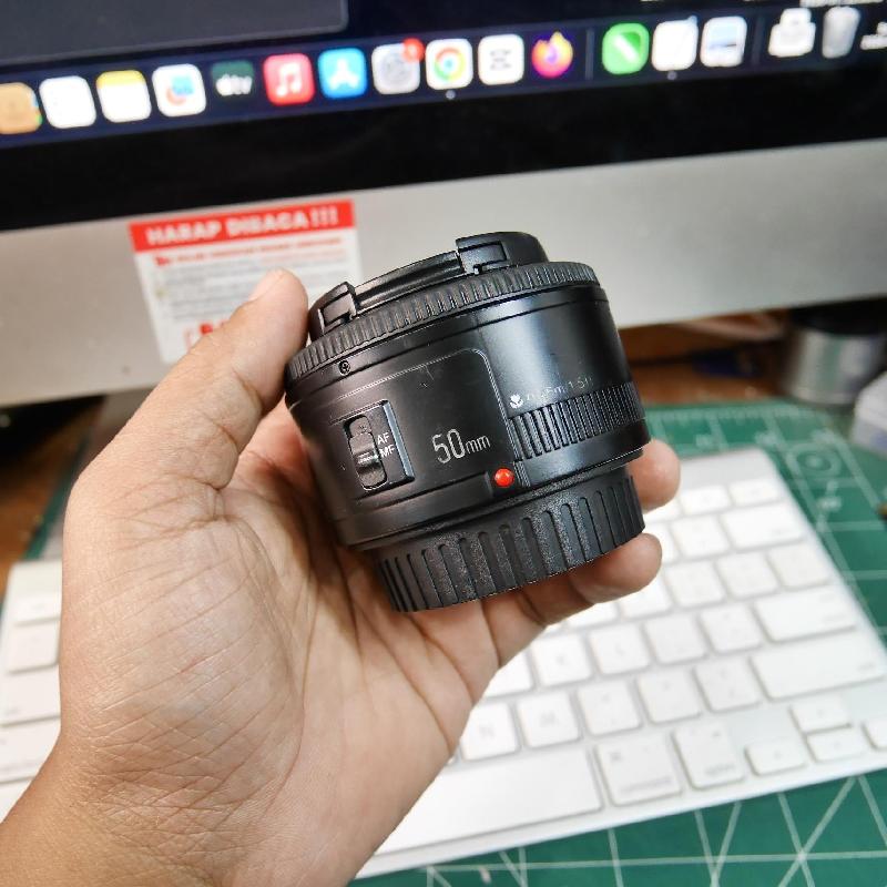 Foto LENSA YONGNUO 50mm f1.8 for CANON kode 8030