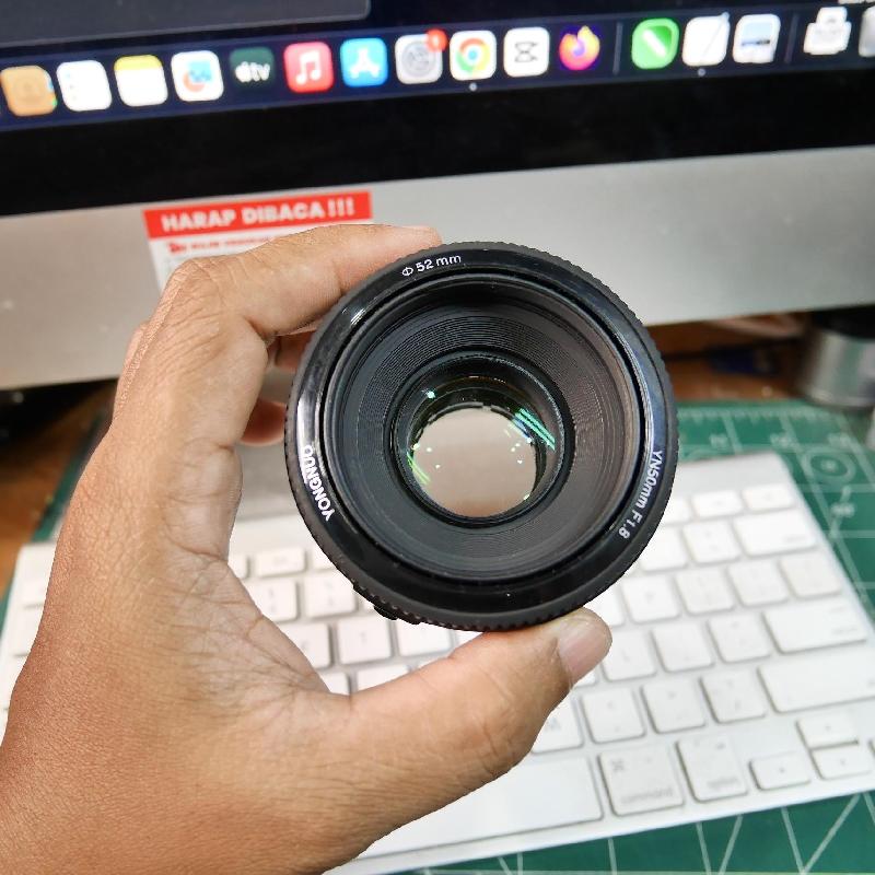 Foto LENSA YONGNUO 50mm f1.8 for CANON kode 8030 ke-4