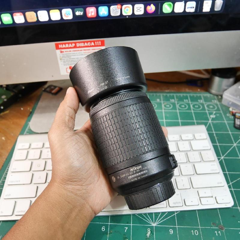 Foto LENSA NIKON 55-200mm G VR ED kode 5984 ke-3