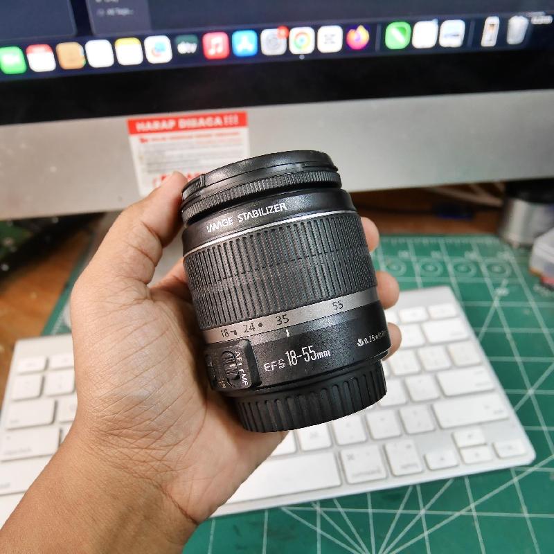 Foto LENSA KIT CANON EF-S 18-55mm IS  kode 5233