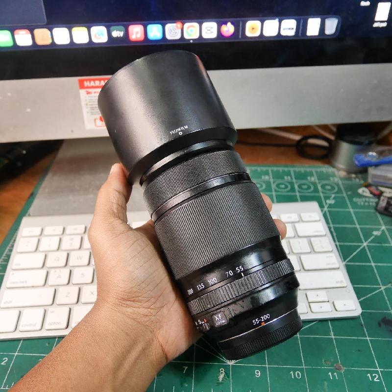 Foto LENSA FUJINON XF 55-200mm R LM OIS BOX PUTIH kode 2355