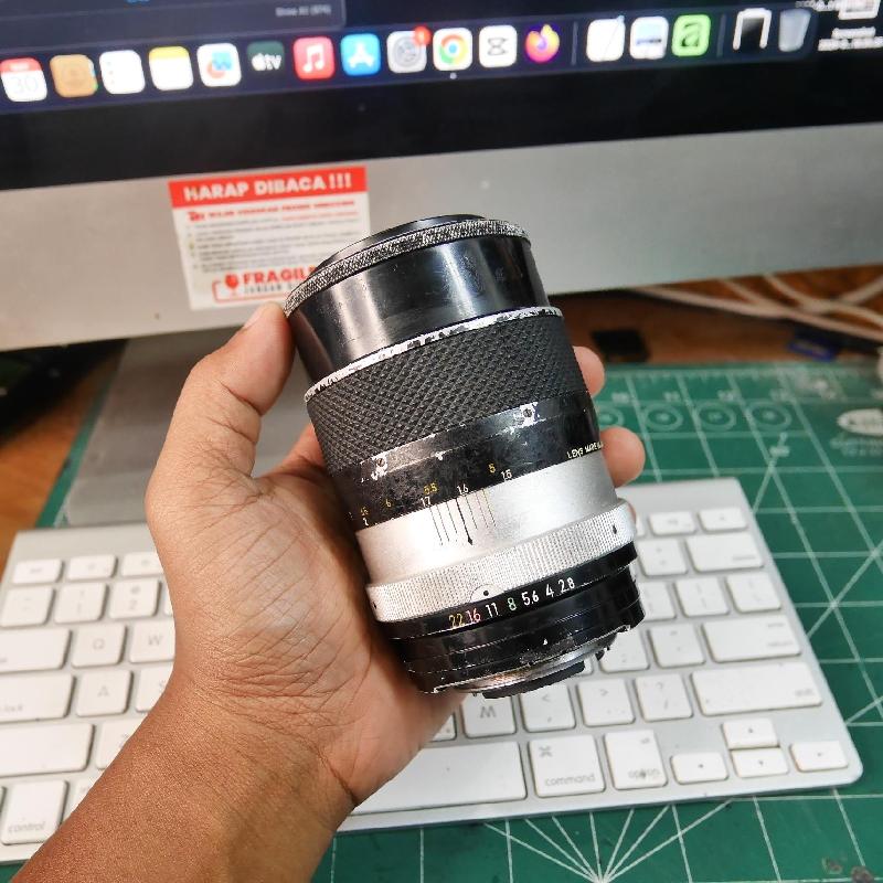 Foto LENSA MANUAL NIKKOR-Q 135mm f2.8 kode 2804