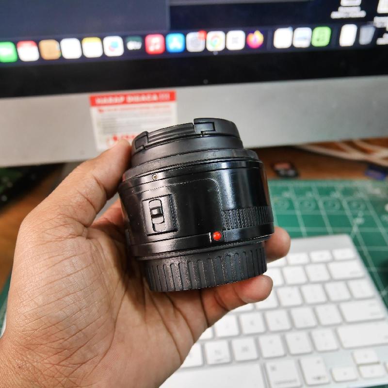 Foto LENSA YONGNUO 50mm f1.8 for CANON kode 6221