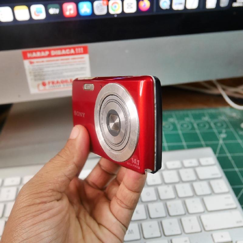 Foto SONY CYBERSHOOT DSC-W620 MERAH kode 4812 ke-2