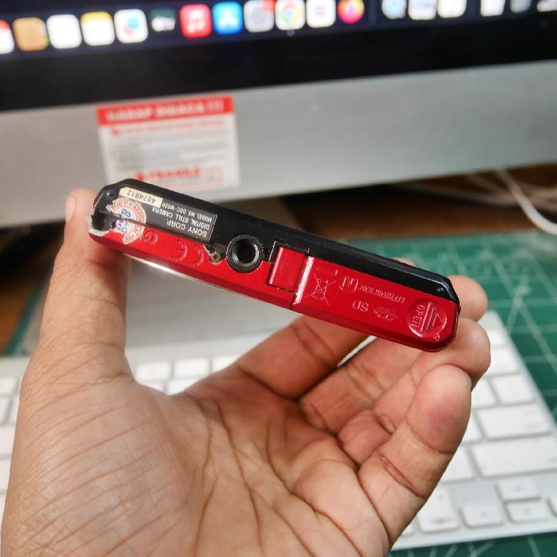 Foto SONY CYBERSHOOT DSC-W620 MERAH kode 4812 ke-7
