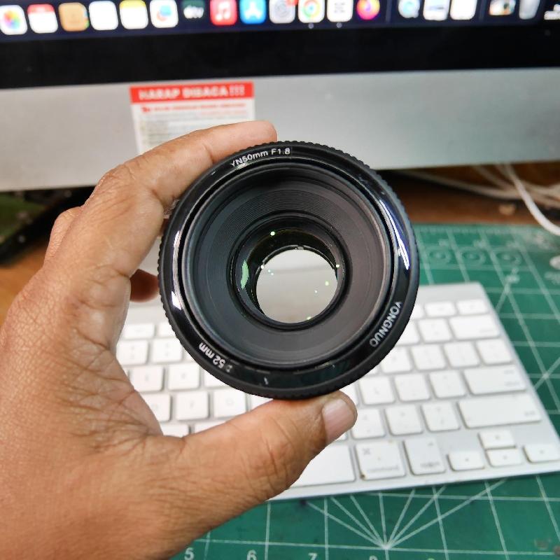 Foto LENSA YONGNUO 50mm f1.8 for CANON kode 2867 ke-4