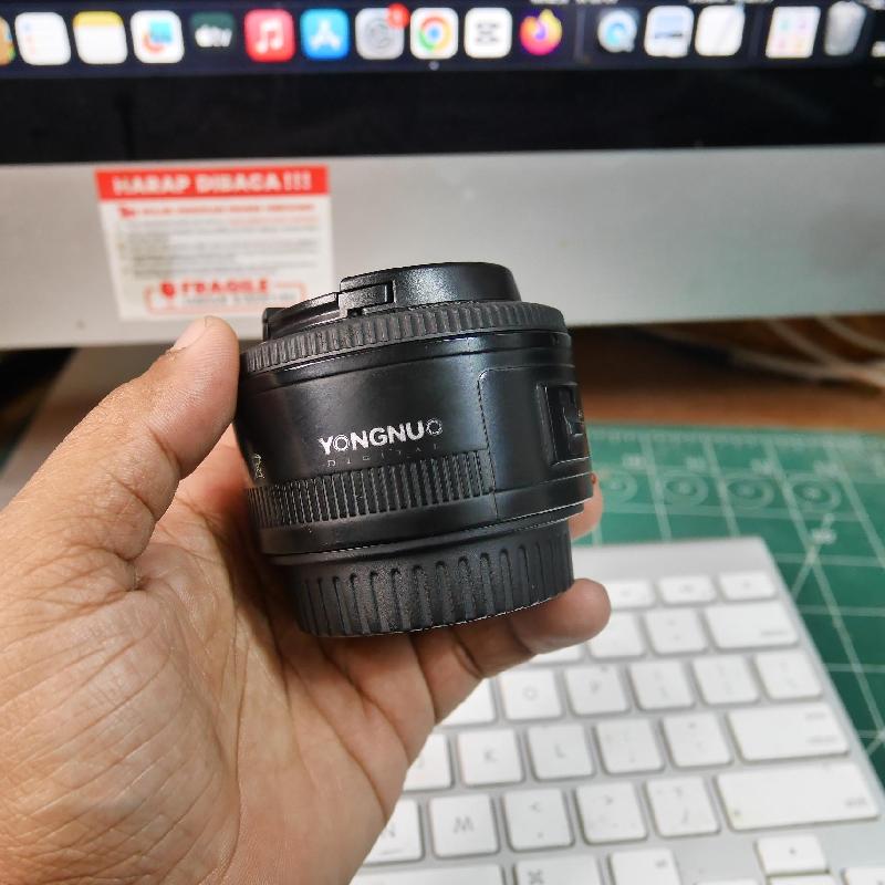Foto LENSA YONGNUO 50mm f1.8 for CANON kode 6257 ke-2