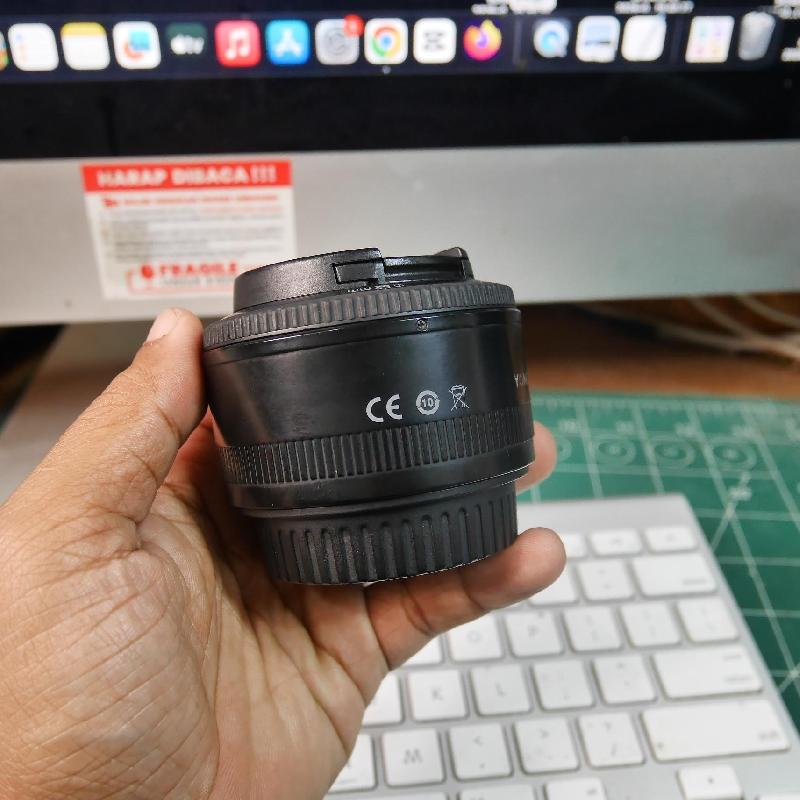 Foto LENSA YONGNUO 50mm f1.8 for CANON kode 6257 ke-3