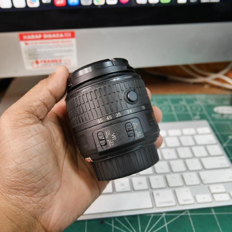 Foto LENSA KIT NIKON AF-S 18-55mm G VR II kode 2464 ke-2