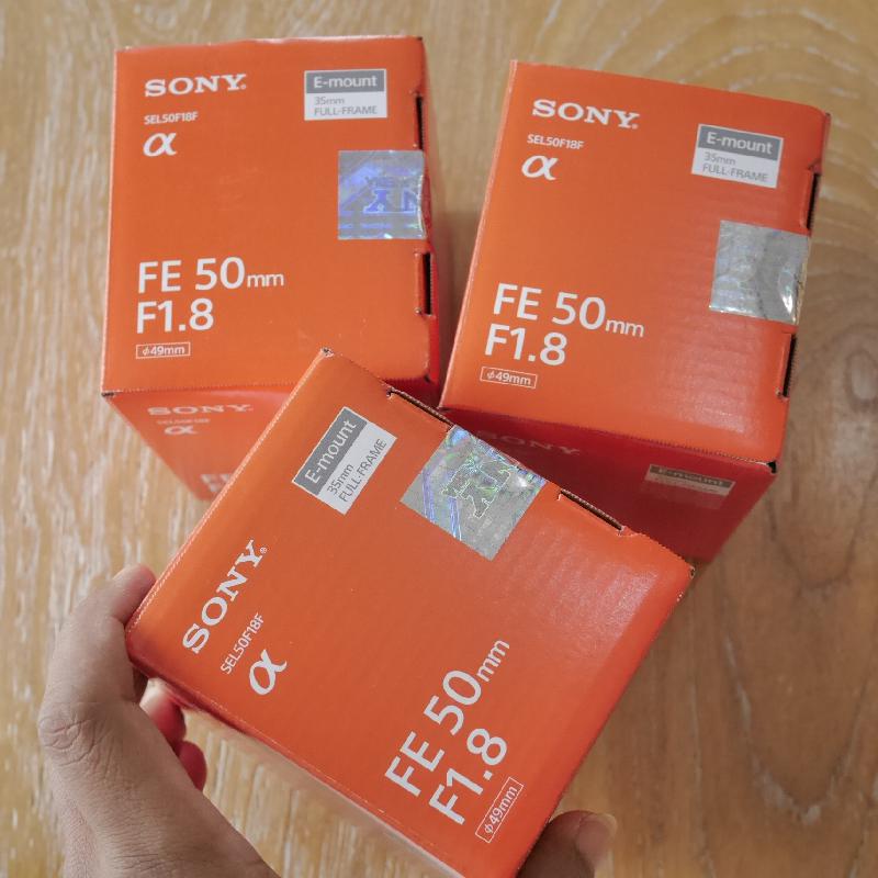 Foto Lensa Sony FE 50mm f1.8 New Garansi Resmi Sony Indonesia ke-1