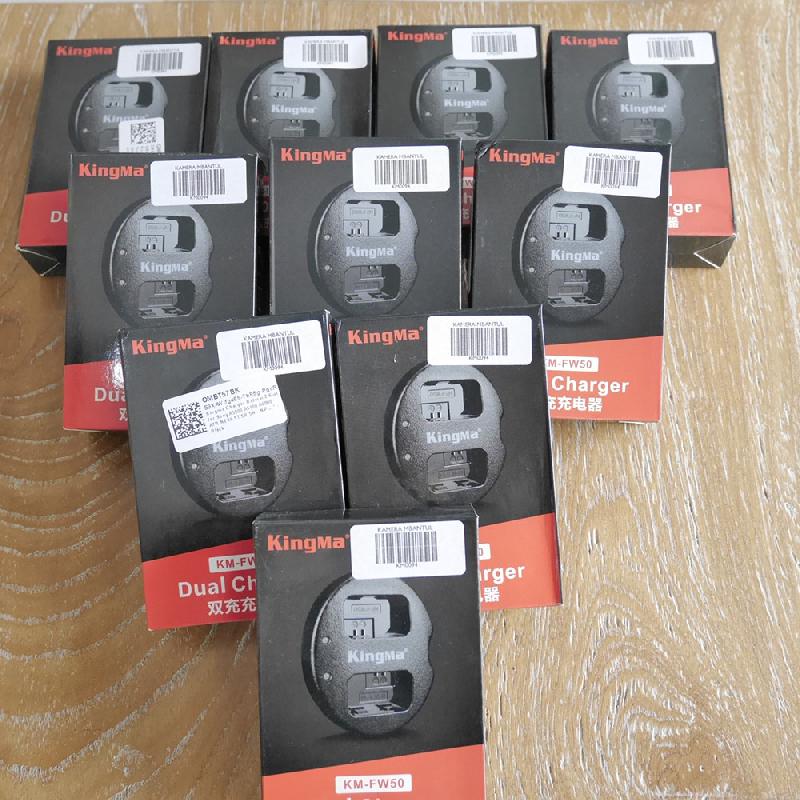 Foto NEW Charger KINGMA NP-FW50 Untuk Kamera Sony Mirrorless ke-2