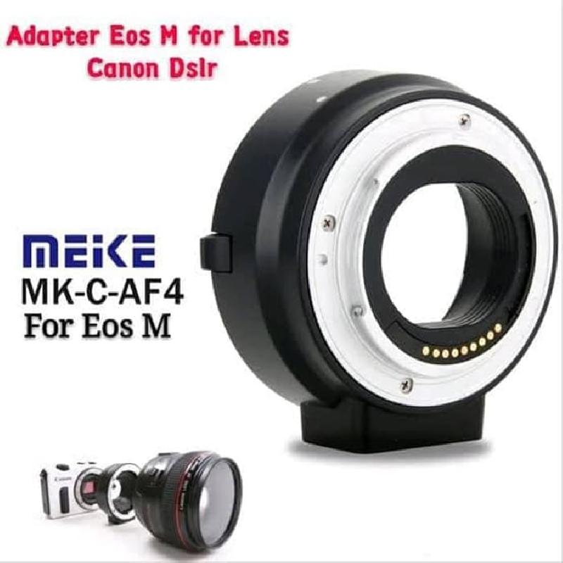 Foto Adapter Autofokus Meike AF Canon EF EF-S Mount Lens to EOS M ke-1
