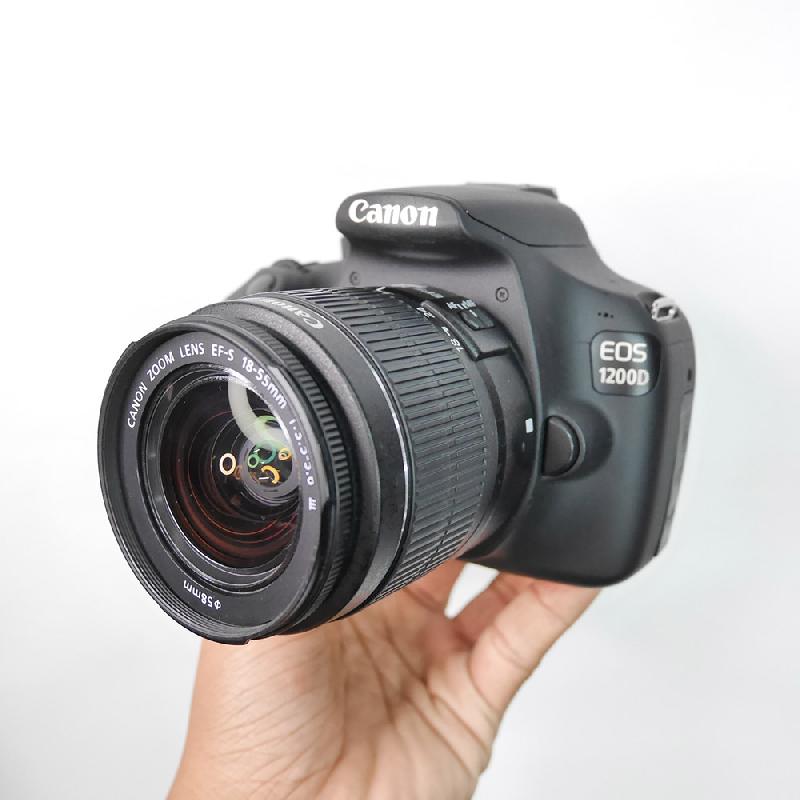 Foto CANON EOS 1200d kit 18-55mm III LENGKAP sn 2507 ke-1