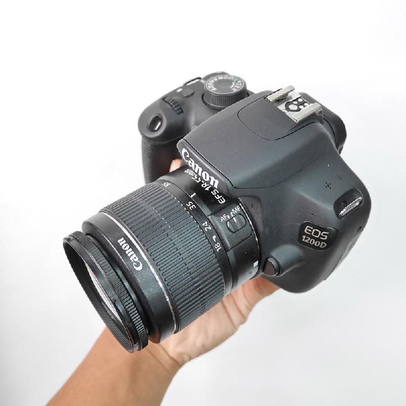 Foto CANON EOS 1200d kit 18-55mm III LENGKAP sn 2507 ke-2