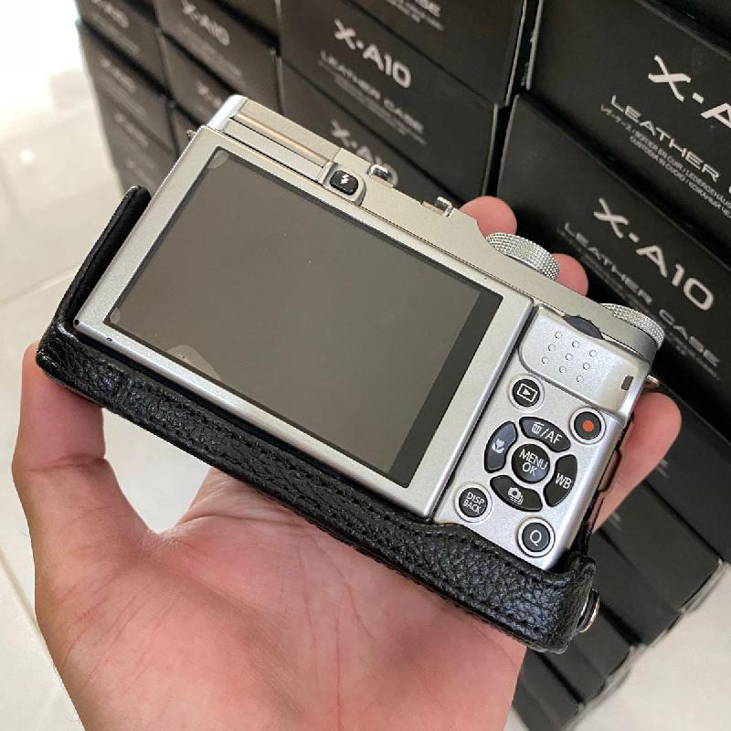 Foto LEATHER CASE FOR FUJIFILM X-M1 / X-A1 / X-A2 / X-A10 / X-A20 / X-A5 ke-5