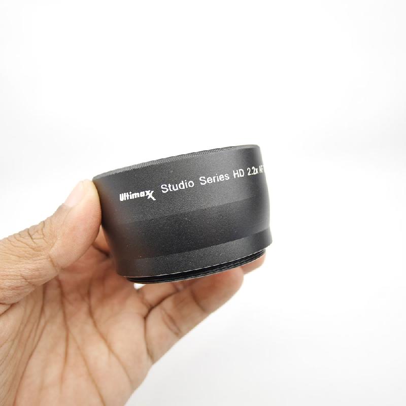 Foto ULTIMAX STUDIO SERIES HD 2.2x TELEPHOTO LENS CONVERTER ring 55mm ke-2